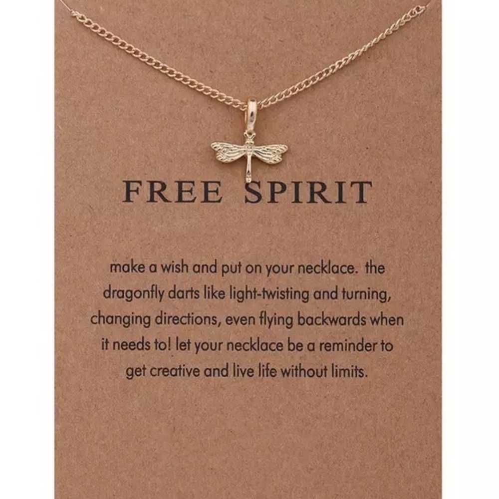 “Free Spirit” pendant necklace